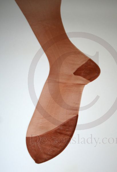 Tops in Hosiery alte US Nylons Gr. 10,5