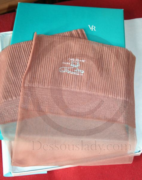 Van Raalte Seamless US Nylon Stockings Sz 10 M