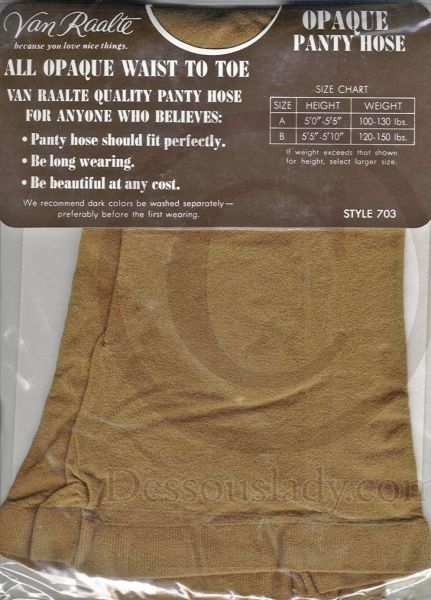Van Raalte alte US Nylon Strumpfhose Small
