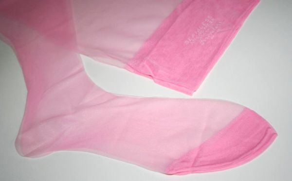 Famous Brand Vintage Nylonstrümpfe Pink Nylons US 8,5