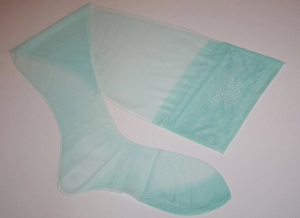 Famous Brand Vintage Nylonstrümpfe Blue Grass Grün Nylons