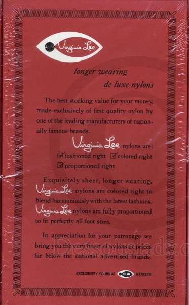 Virginia Lee 2 Paar Nylon Strümpfe