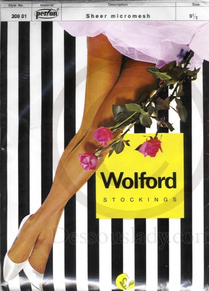 Wolford 20801 Nahtlose Nylons Gr. 9,5