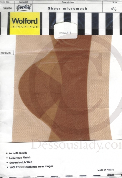 Wolford 54204 Nahtlose Nylons Gr. 9,5 M