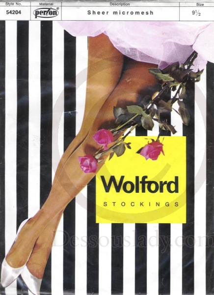 Wolford 54204 Nahtlose Nylons Gr. 9,5 M