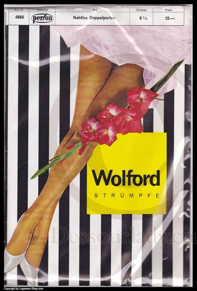 Wolford 4860 Nahtlose Nylons Strümpfe 8,5 Lang