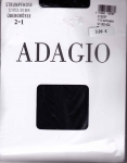 2x Adagio Strumpfhose Schwarz Uebergroesse