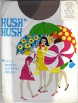 Hush Hush alte US-Nylonstrümpfe Gr. 9,5-10