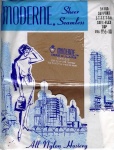 Moderne Sheer alte US Nylonstrümpfe 9,5-10