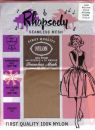 Rhapsody alte US-Nylonstrümpfe Gr.9