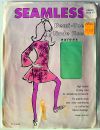 Nahtlose Vintage Nylonstrümpfe RT Grün Nylons US 10